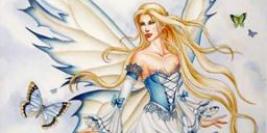 fée elfe ange papillon