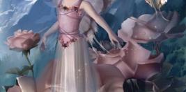 fée elfe ange papillon